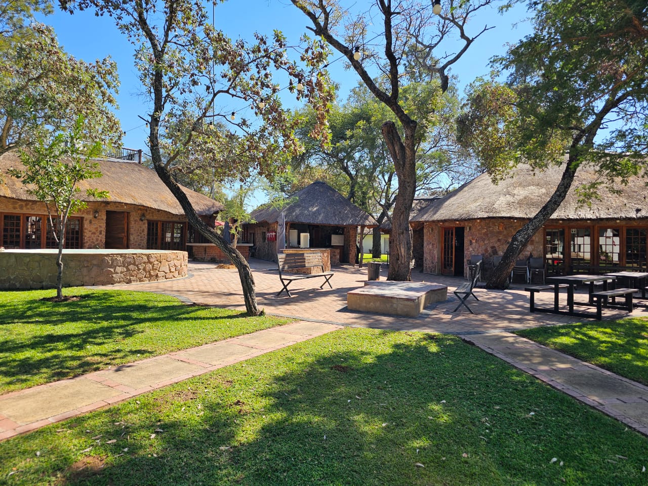 Oukamp outdoor accommodation setting