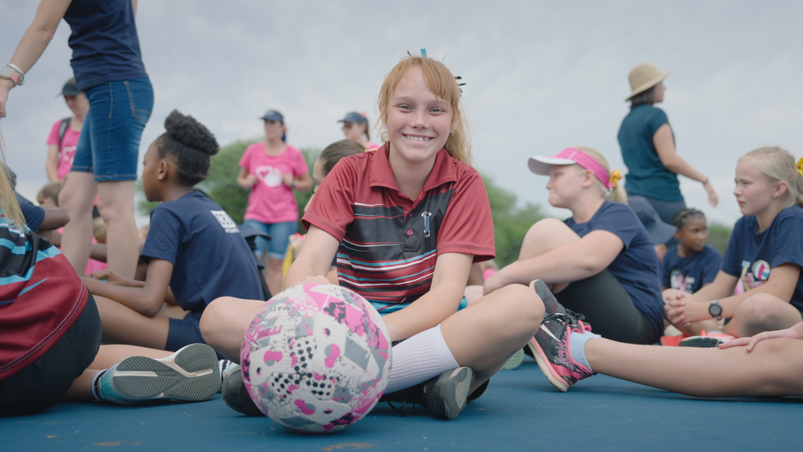 Netball clinic at Jubaweni