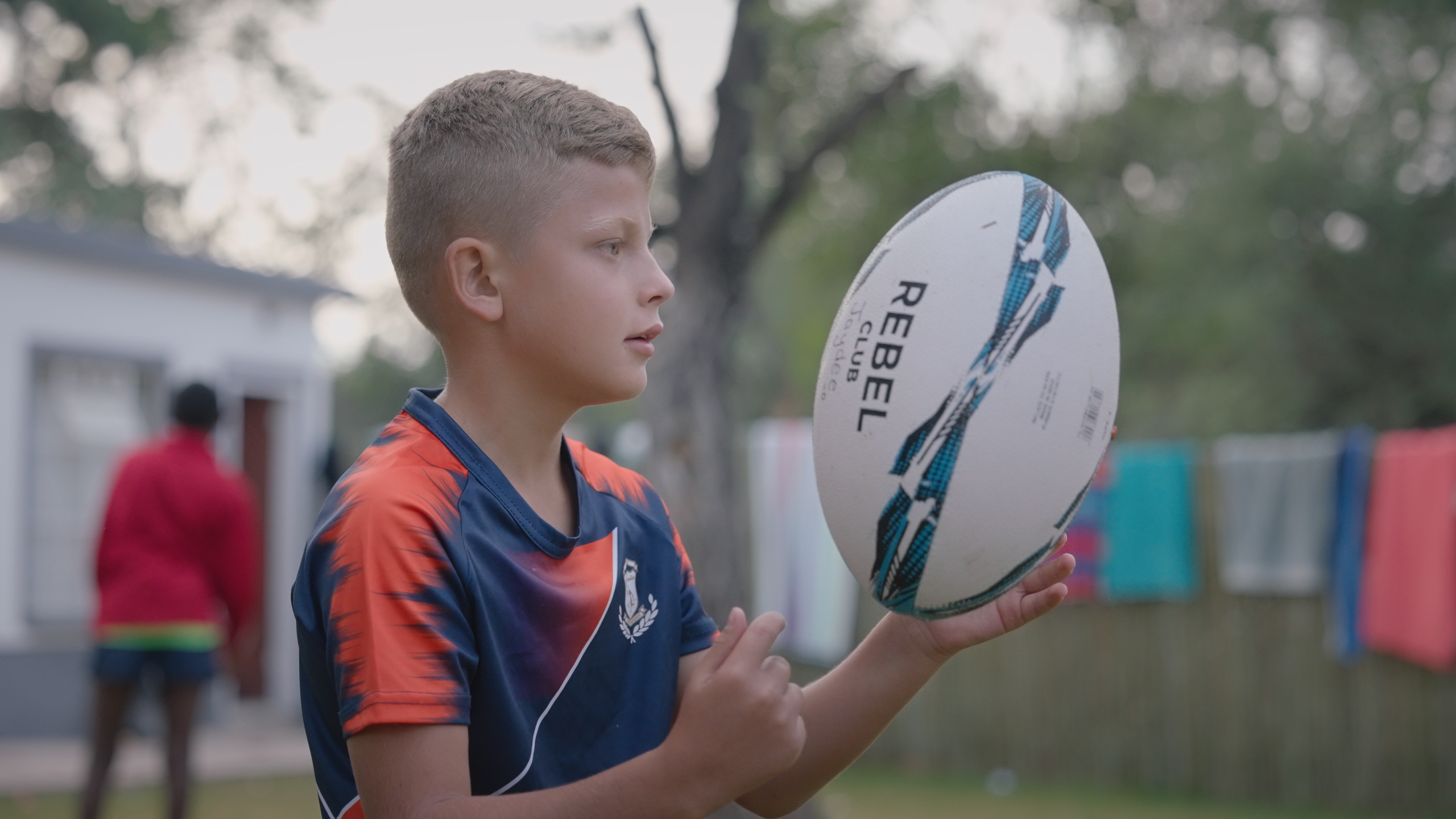 Rugby clinic at Jubaweni