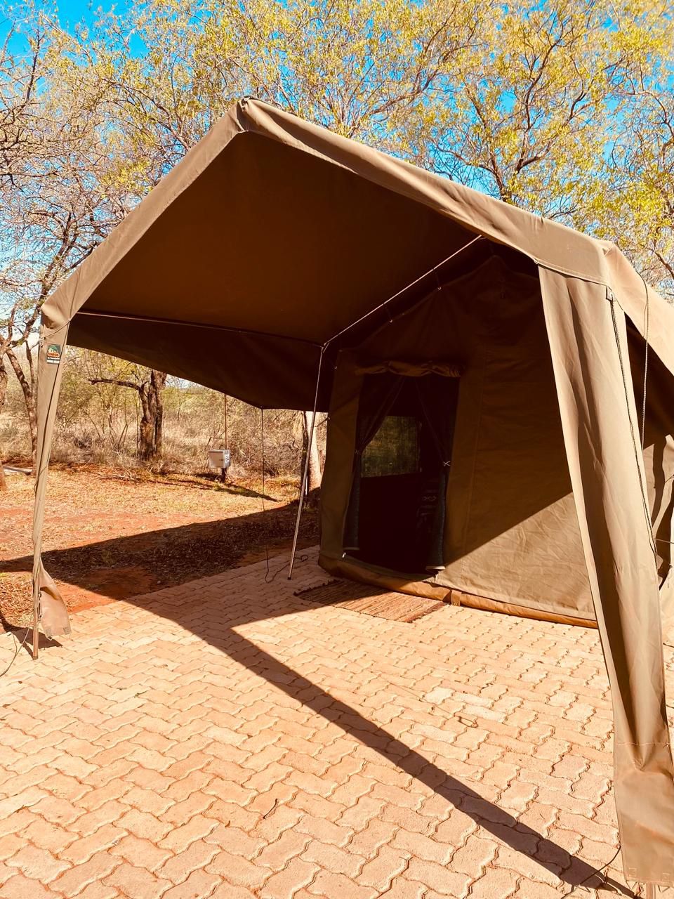 Semi-Permanent Tents at Jubaweni